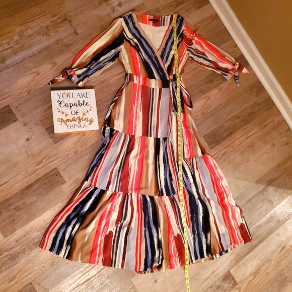 Skies Are Blue Dresses & Skirts - Skies Are Blue Wrap Dress